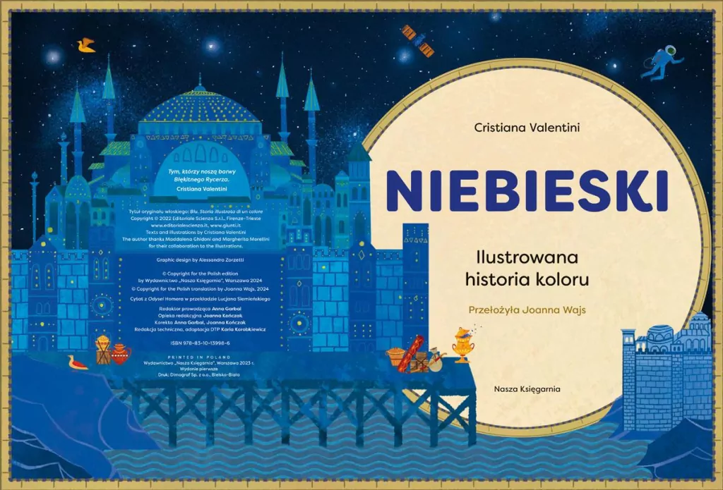 Niebieski. Ilustrowana historia koloru - tantis.pl