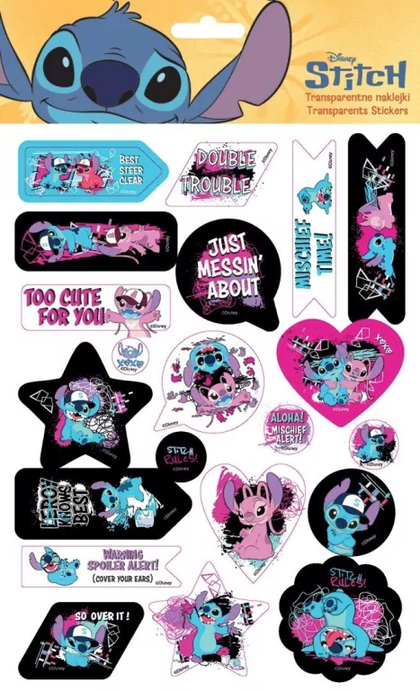 Naklejki Stitch - tantis.pl