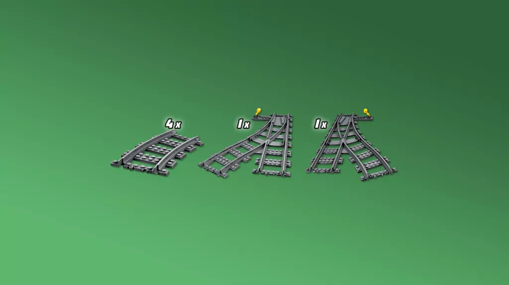 LEGO® City Trains. Zwrotnice. 60238 - tantis.pl