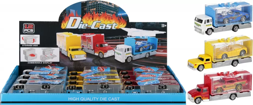 AUTO CIEZAR TRANSPORT MET 13CM MIX MC 12/144/288 - tantis.pl