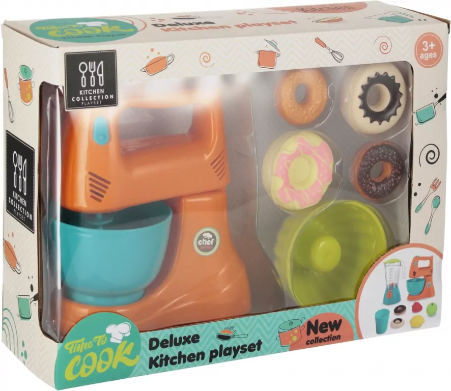 Robot kuchenny z akcesoriami MEGA CREATIVE 543294 - tantis.pl