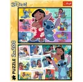 Puzzle 2x200 Wesołe życie Stitcha TREFL - tantis.pl
