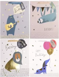 Torba prezentowa Party 26x12x32cm mix STRIGO