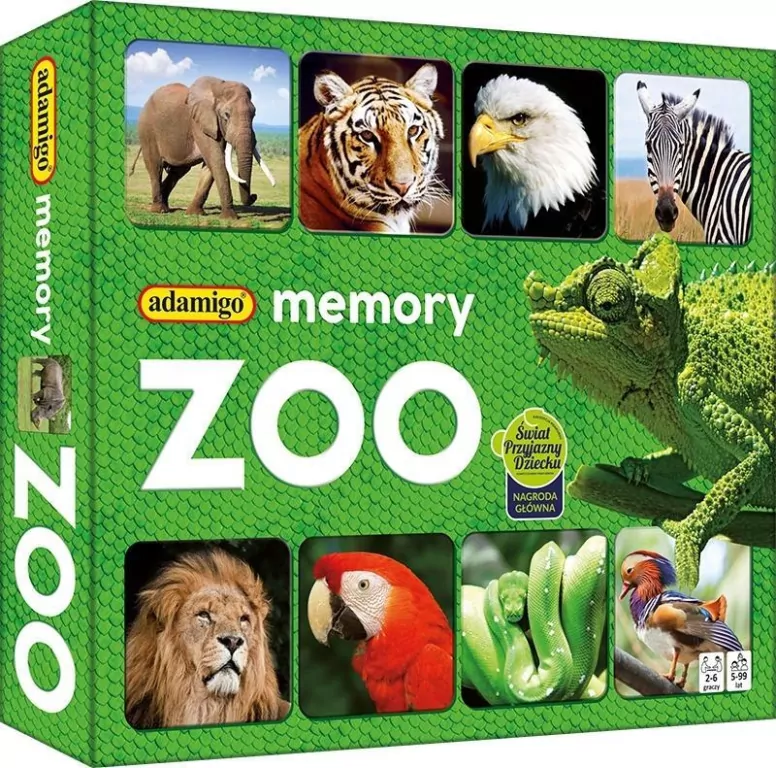 Memory Zoo. Gra planszowa - tantis.pl