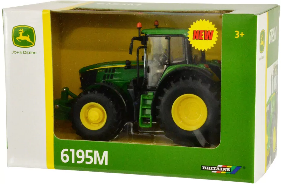 TOMY. Britains traktor John Deere 6195M - tantis.pl