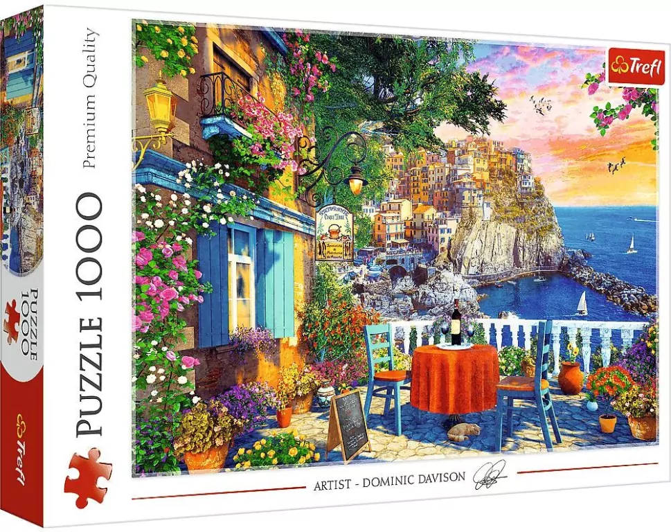 Trefl. Puzzle 1000. Widok na Cinque Terre - tantis.pl