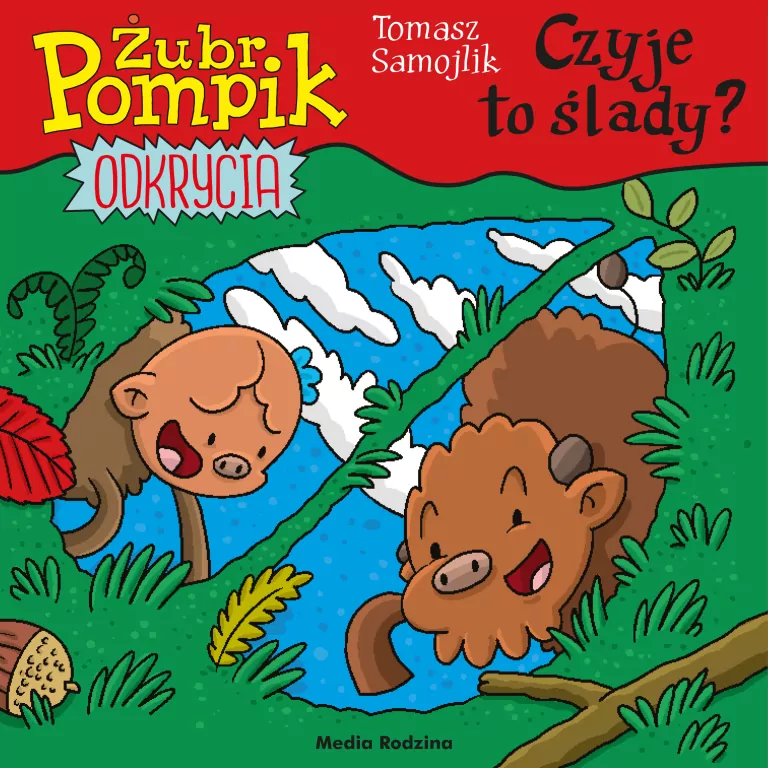 Żubr Pompik. Odkrycia T.15. Czyje to ślady? - tantis.pl