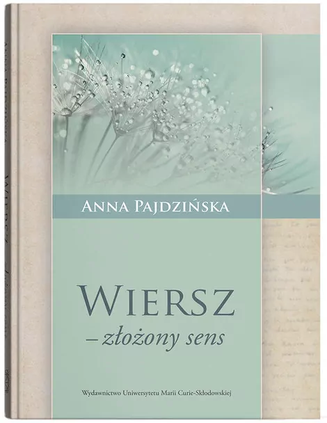 Wiersz - złożony sens - tantis.pl