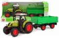 Traktor z przyczepą zielony. Zabawka. Maksik - tantis.pl