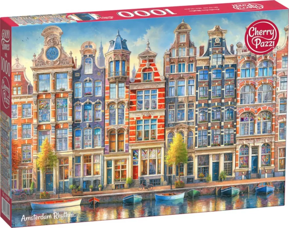 Puzzle 1000 CherryPazzi Amsterdam Rhythm 31490 - tantis.pl
