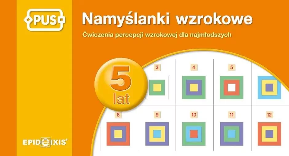 Namyślanki wzrokowe - 5 lat PUS - tantis.pl
