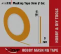 Modelarska taśma maskująca 18m - tantis.pl