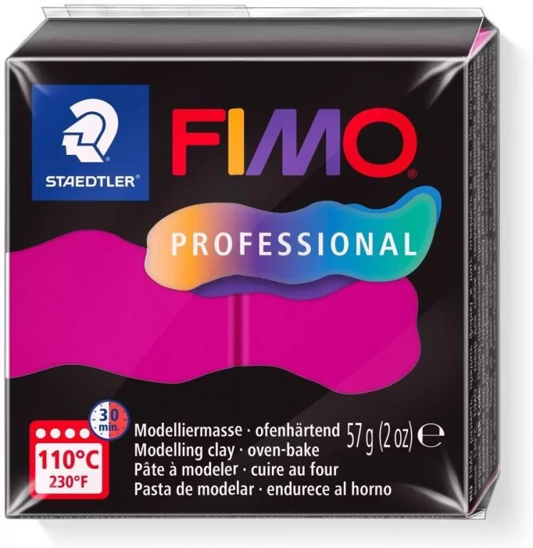 Masa termoutwardzalna Fimo 57g magenta - tantis.pl