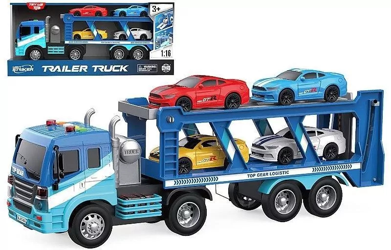 Laweta 1:16 z autami sportowymi - tantis.pl