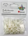 Koraliki perełki plastikowe kwiatki 14x11mm - tantis.pl