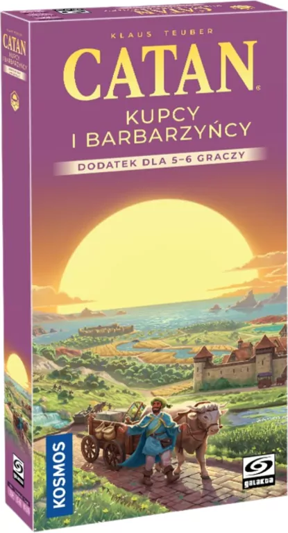 Catan: Kupcy i Barbarzyńcy 5/6 graczy GALAKTA - tantis.pl