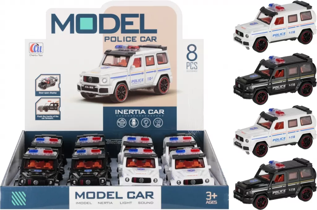 AUTO POLICJA DZ/SW P/B 16CM MIX2 MC DISP 8/96 - tantis.pl