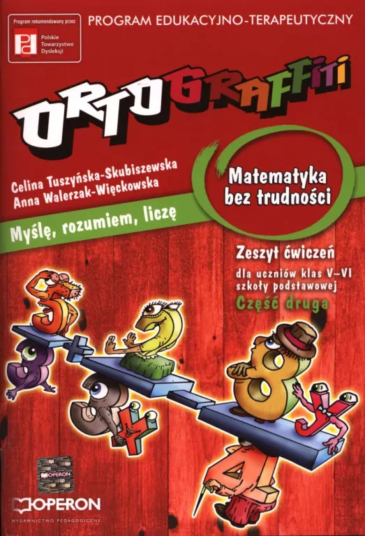 Ortograffiti. Myślę, rozumiem, liczę. Matematyka bez trudności. Klasa 5–6. Zeszyt ćwiczeń. Część 2 - tantis.pl