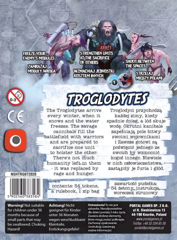 Neuroshima Hex 3.0: Troglodytes PL / ENG - tantis.pl
