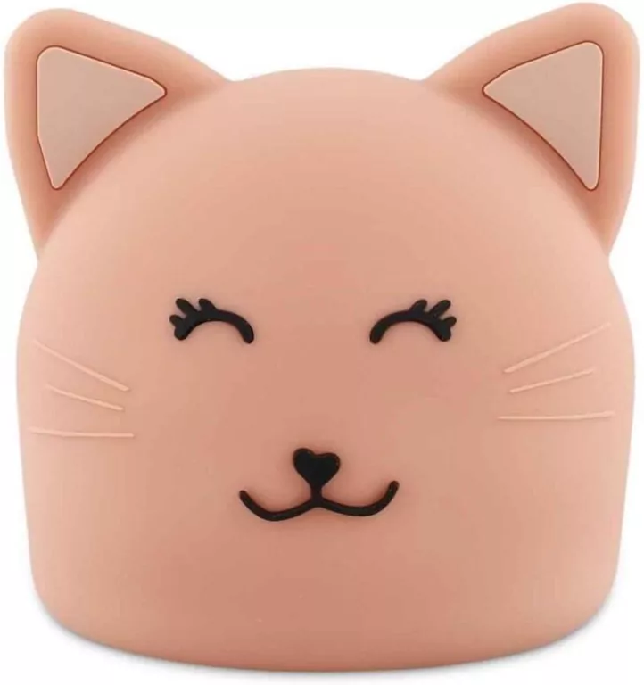 Lampka nocna silikonowa Kot - tantis.pl