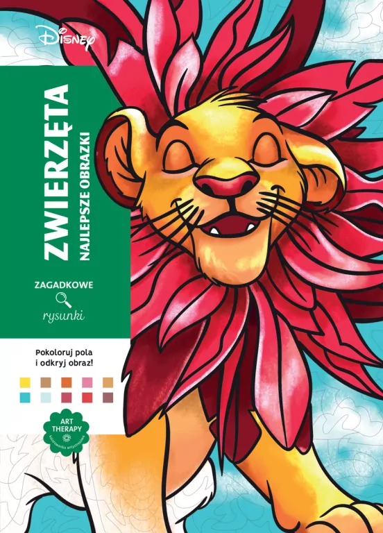 Art therapy. Kolorowanka antystresowa. Disney - tantis.pl