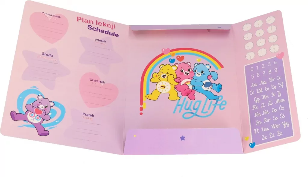 TECZKA Z GUMKA PAP A4 CARE BEARS MIX2 STK 10/100 - tantis.pl