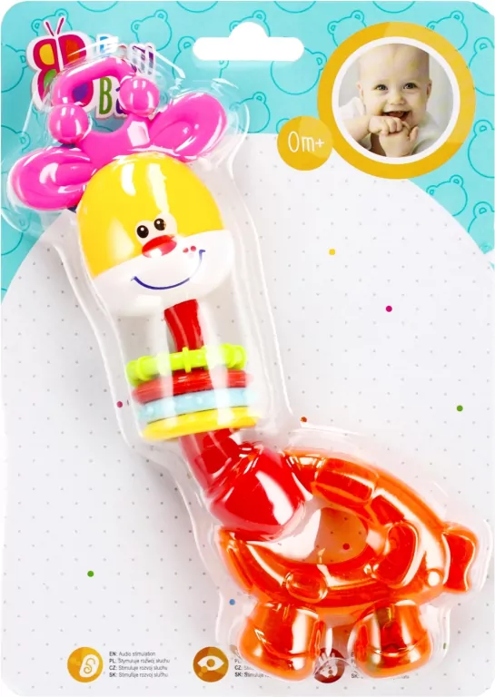 Bam Bam. Grzechotka Żyrafa - tantis.pl