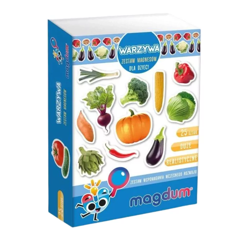 Warzywa. Zestaw magnesów - tantis.pl
