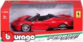 Laferrari Aperta Red 1:24 BBURAGO - tantis.pl