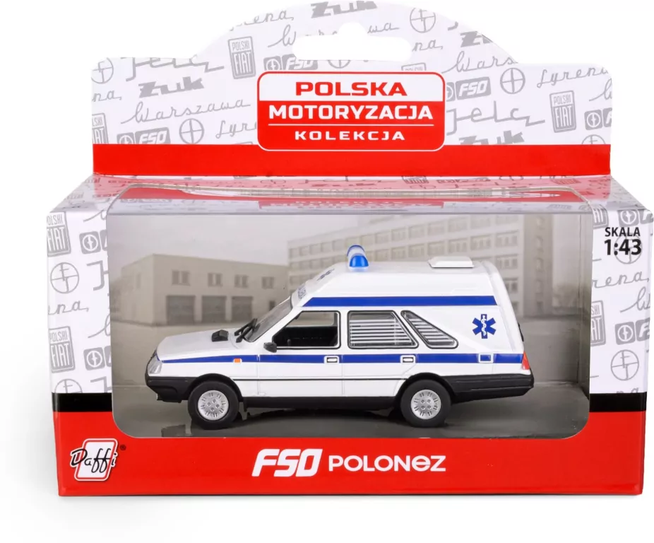 Polonez Cargo Ambulans 1:43 - tantis.pl