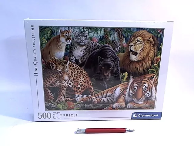 Puzzle 500 HQ Wild Cats - tantis.pl