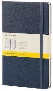 Notes Classic 13x21 tw. kratka- szafirowy MOLESKIN - tantis.pl