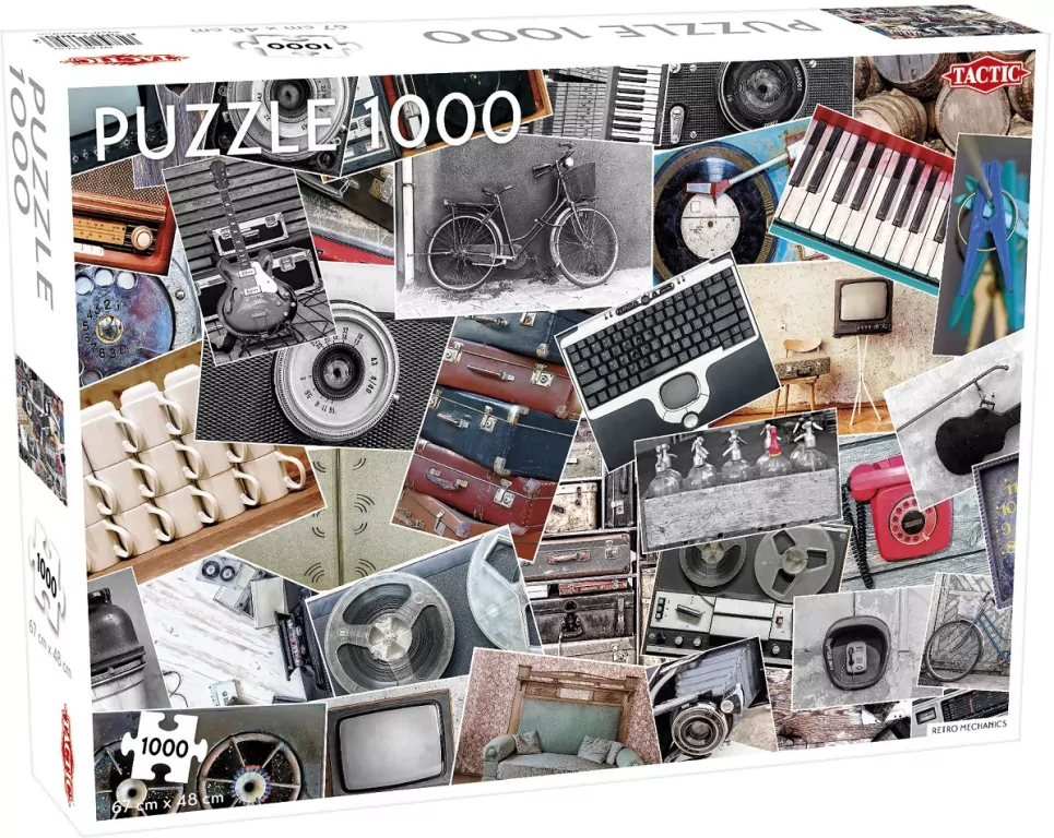 Puzzle 1000 Retro Mechanics - tantis.pl