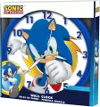 Kids Euroswan. Zegar ścienny. Sonic 25cm - tantis.pl