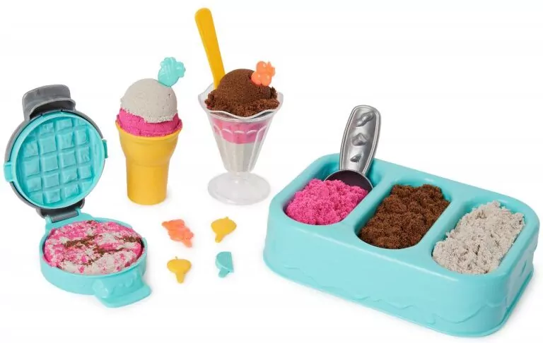 Kinetic Sand, piasek kinetyczny Lodowe specjały - tantis.pl