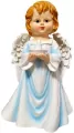 Figurka Anioł ze Świeczką - Niebieski 22cm - tantis.pl