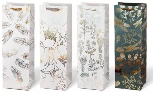 Torebka na prezent T12 kraft 125x350x90 - tantis.pl