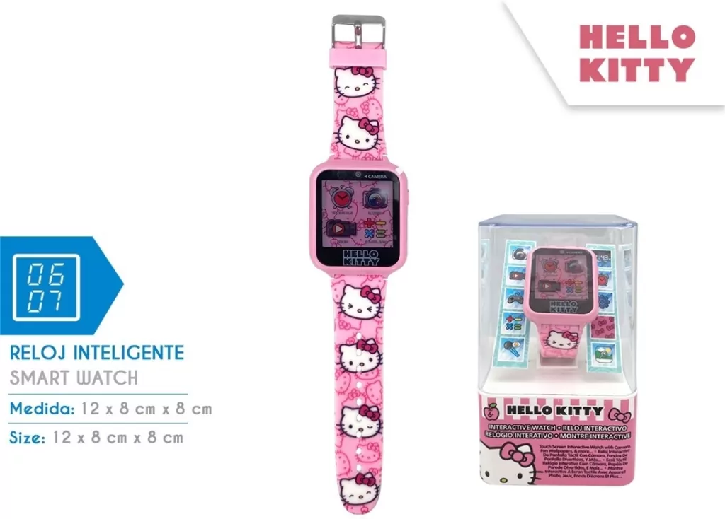 Smartwatch 10 funkcji Hello Kitty HK50129 - tantis.pl