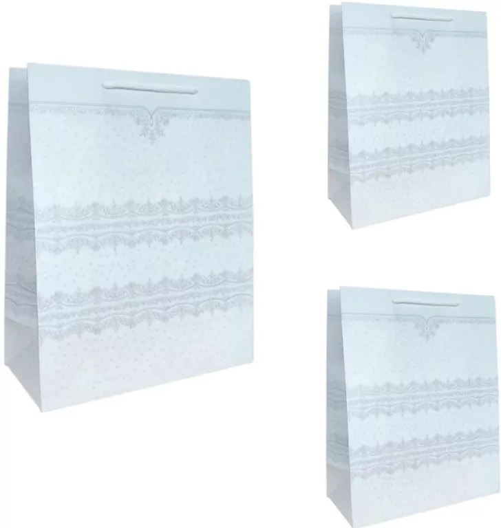 Torebka upominkowa brokat JYWK 403 L - tantis.pl