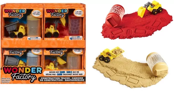 Wonder Factory Never Dry Dough Singles - Red - tantis.pl