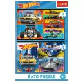 Puzzle 2x70 Samochodziki TREFL - tantis.pl