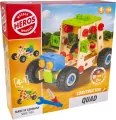 Klocki konstrukcyjne Quad drewniany 4w1 110el - tantis.pl