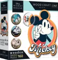 Puzzle drewniane 160. Retro Myszka Mickey - tantis.pl