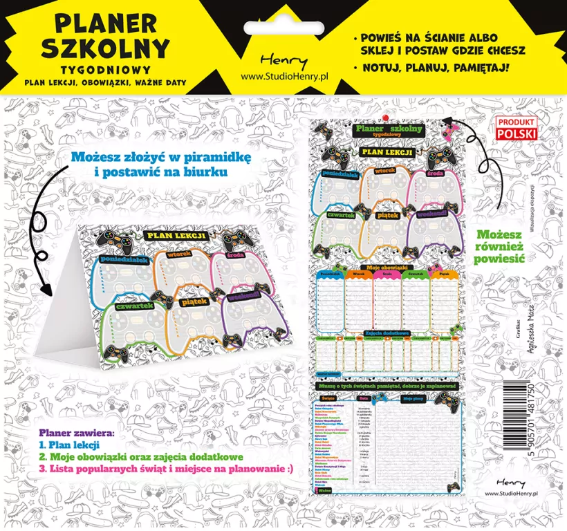 Planer tygodniowy - Pad - tantis.pl