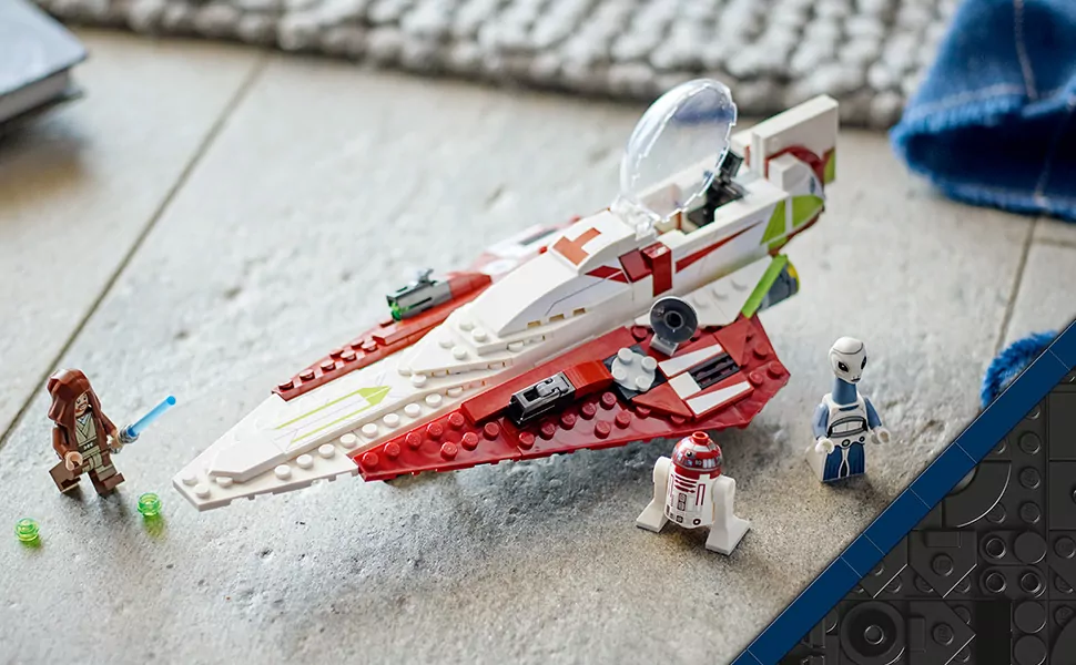 LEGO® Star Wars™. Myśliwiec Jedi Obi-Wana Kenobiego™ 75333 - tantis.pl