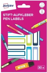 Naklejki na przybory do pisania - 50x10mm