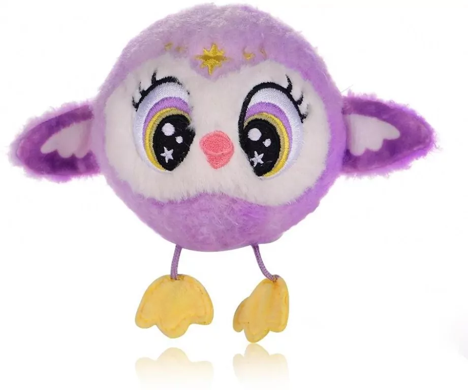 Luna - fioletowa sowa - tantis.pl