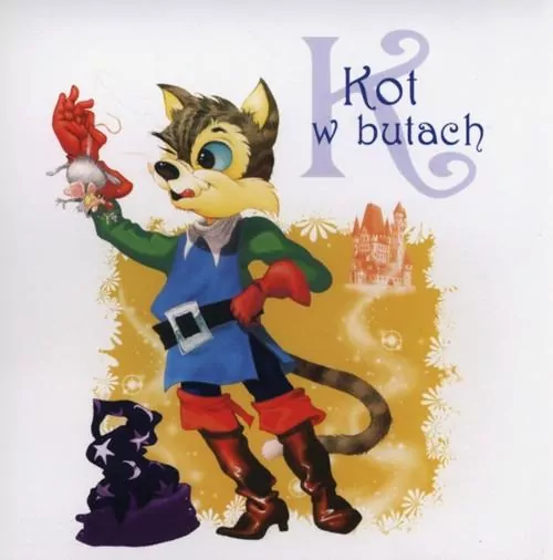 Bajkowe Abecadło - Kot w butach. Audiobook - tantis.pl