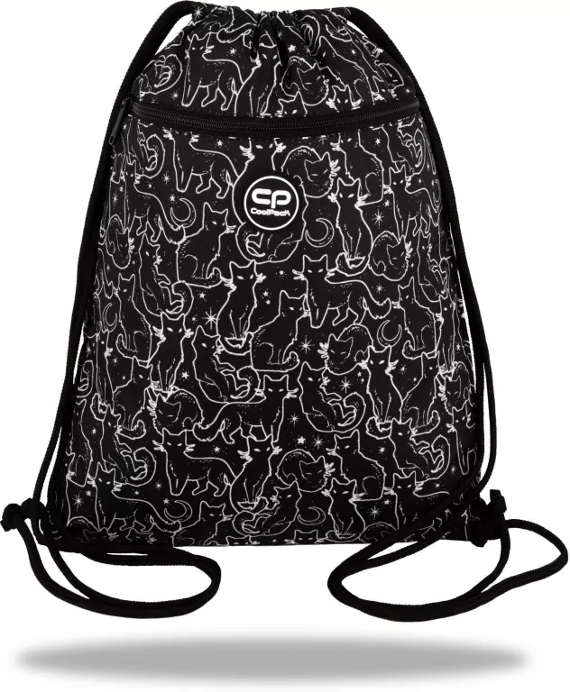 Worek na buty Coolpack Vert Black Cats - tantis.pl