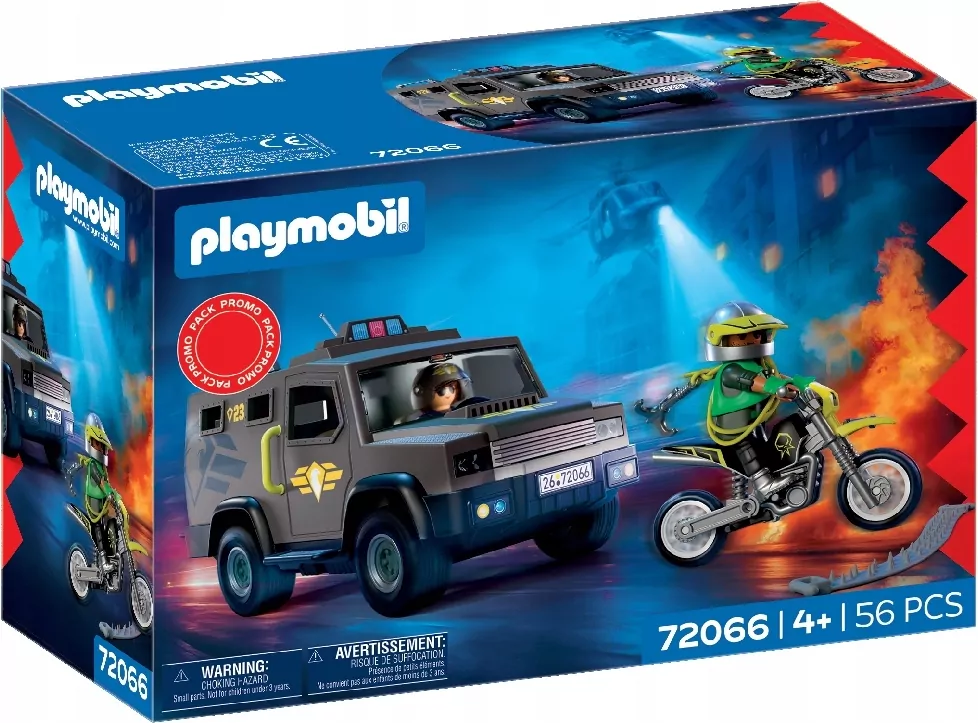 Playmobil Pojazd taktyczny SWAT 72066 - tantis.pl